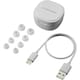 image 4 of Audio Technica Bluetooth Wireless Earbuds - White ATH-SQ1TWWH