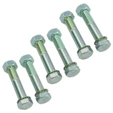 M16 (16mm) x 90mm High Tensile Tow Bar Ball Fixing Bolts Washers + Nuts 6 Pack