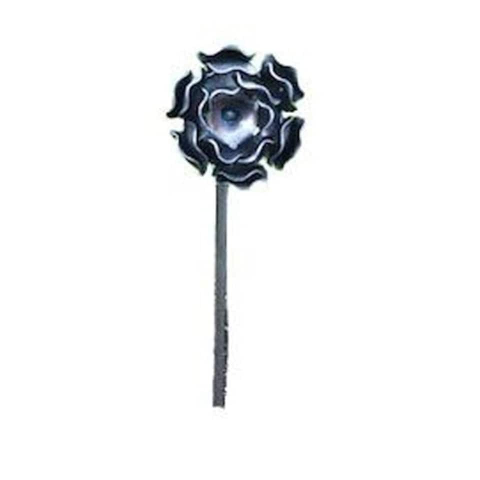 image 1 of Rose Plant Pin 4Ft (Bare Metal/Natural Rust) (Pack of 3) - Steel - H121.9 cm
