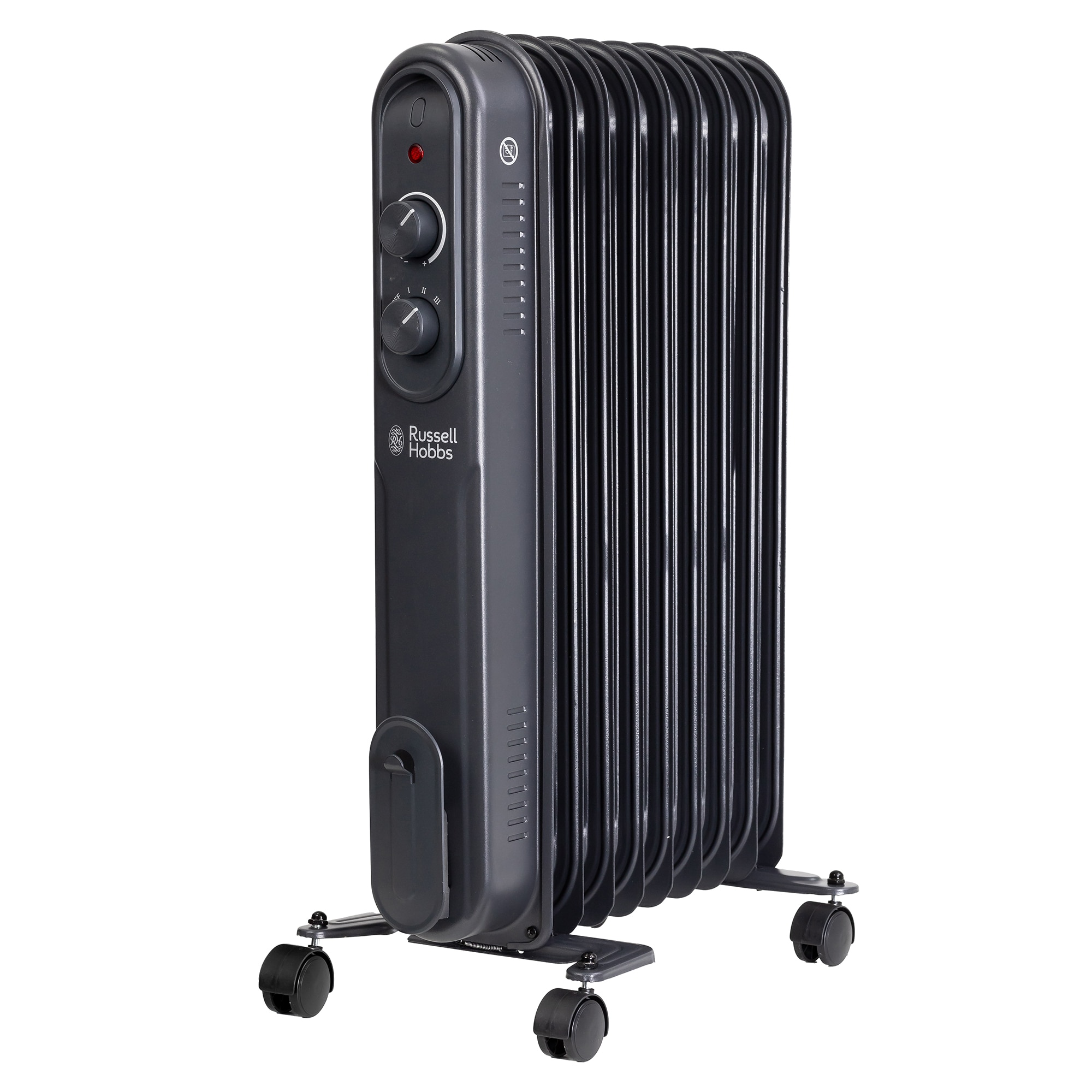 Russell Hobbs RHOFR9004A 2kW 9-fin Oil Filled Radiator in Matt Anthracite