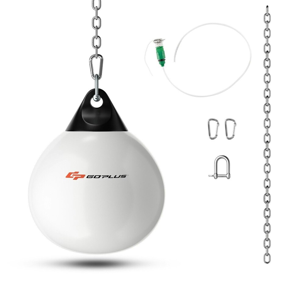 image 1 of COSTWAY 18 Inch Water Punching Bag 50 kg Heavy Bag White White