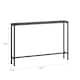 image 3 of SoBuy Slim Console Table, Black Marble Effect Top, Metal Frame, 47.2x7.9x31.5 in, 6.15 kg - FSB19-XL-SCH