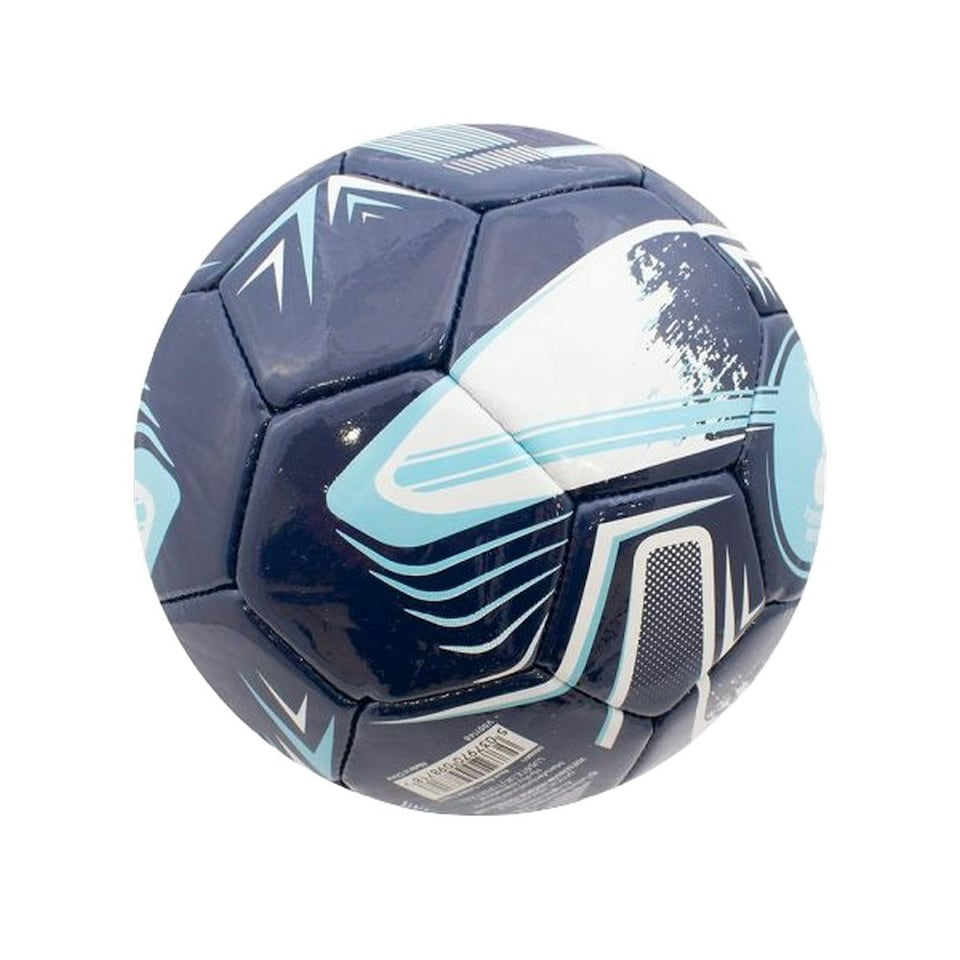 image 1 of Tottenham Hotspur FC Spurs Turbine Print Mini Football - Blue/White - 1