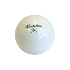 Henselite Lawn Bowls Jack - White/Green - One Size