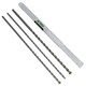 image 1 of 3pc Long Masonry Drills For Bricks Blocks Concrete Carbide Tips 400mm 8 -12mm