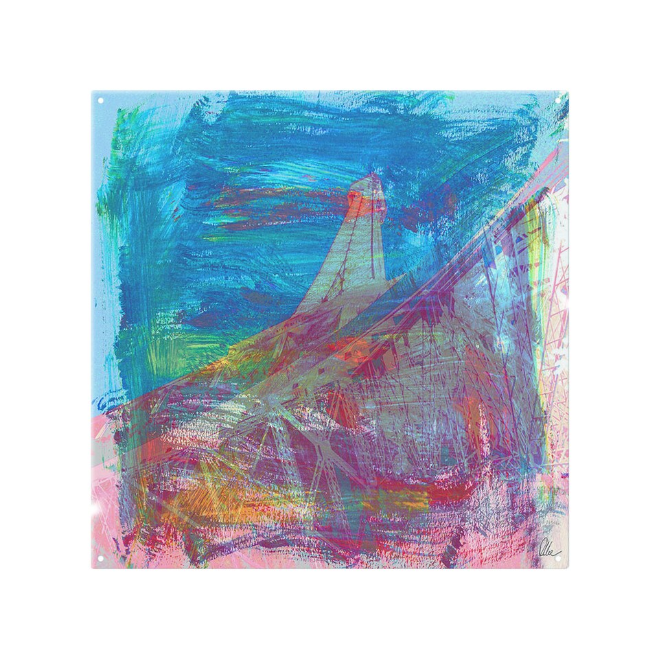 image 1 of Below The Tower Splash Back | White