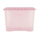 image 3 of Wham Crystal 4 x 80L Stackable Plastic Storage Boxes with Lids
