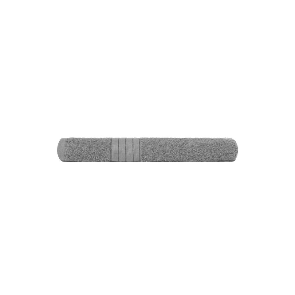 image 1 of OHS Luxury Soft 100% Cotton 500GSM Bathroom Bath Sheet Towel, 90x150cm - Grey