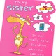 image 3 of Funny Cartoon Giraffe Design Sister Birthday Card