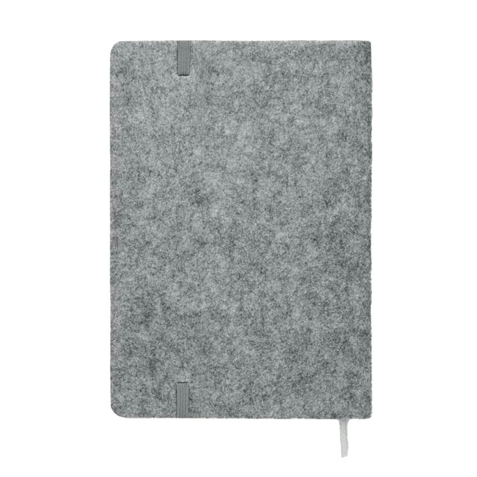 image 1 of MidOcean Corkbook RPET A5 Notebook - Grey - One Size