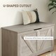 image 6 of HOMCOM Storage Trunk for Living Room, with Safety Hinges, 80cm, Grey