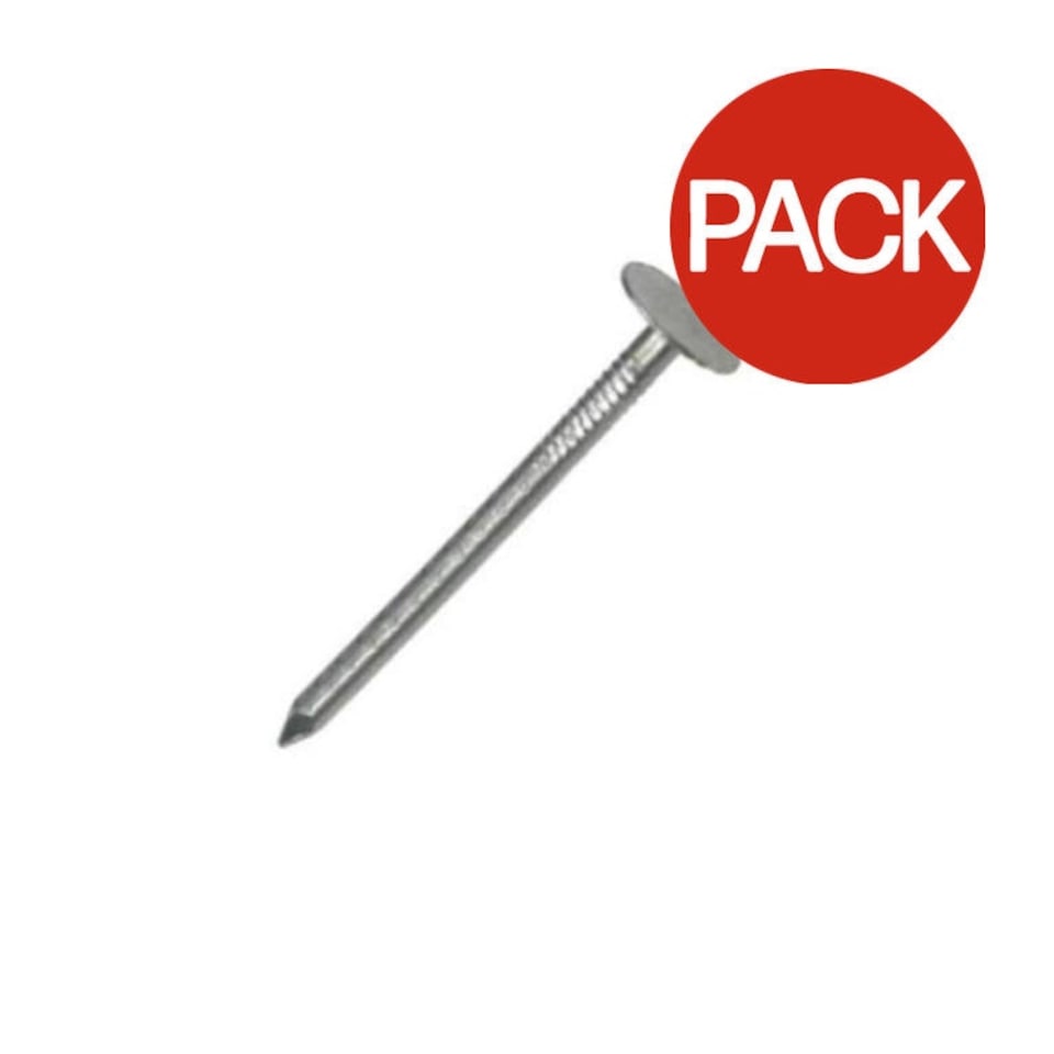 Securit Clout Nails (Pack of 10) - Silver - One Size