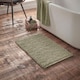 image 1 of Bianca Aspen Bobble Bath Mat | Green | Sage Green | 50x80cm