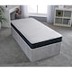 image 4 of Mars Black Border Hybrid Mattress - 17cm Deep, Medium-Soft Feel Black | Double