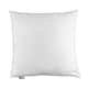 image 1 of Homescapes Goose Down Euro Continental Square Pillow - 80cm x 80cm | White