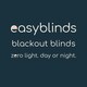 image 5 of Easyblinds easynight premium blackout blind, black, complete blackout, self-adhesive attachments, cut to size/shape up to 150x135cm | Black | Black | Not provided | 1