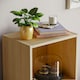 image 9 of Vida Designs Oxford 3 Tier Cube Bookcase Display Storage, Oak