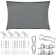 image 1 of Sun Sail Sonny, UV Protected, Water-Resistant and Anti-Tear | Grey | grey | 3 x 4 m | 1