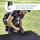 image 5 of Weed Control Membrane Pegs100 pc  6''/150mm U-shaped multi-purpose steel Garden Securing Pegs Black