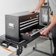 image 4 of VonHaus Topchest Tool Box  with Carry Handle & Anti-Slip Drawers