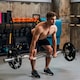 image 2 of SPORTNOW Two 5kg Olympic Weight Plates for Barbell, with Tri-Grips