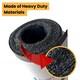 image 7 of NOVECRAFTO Standard Grade Shed Roof Felt – Heavy-Duty Mineral Roofing Felt for Sheds, Summerhouses & Kennels – Durable, Weatherproof Covering Black | 5m x 1m