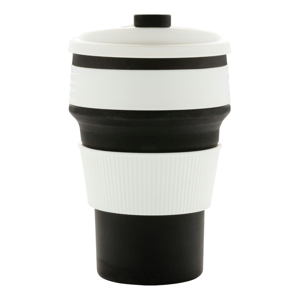 image 1 of XD Collection Foldable Silicone Cup - Black - One Size