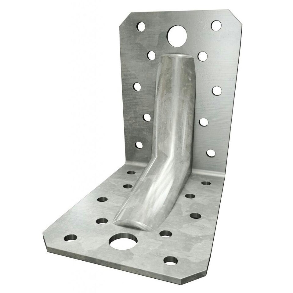 image 1 of Simpson Strong Tie Heavy Duty Angle Bracket - Silver - 60 x 100 x 100mm