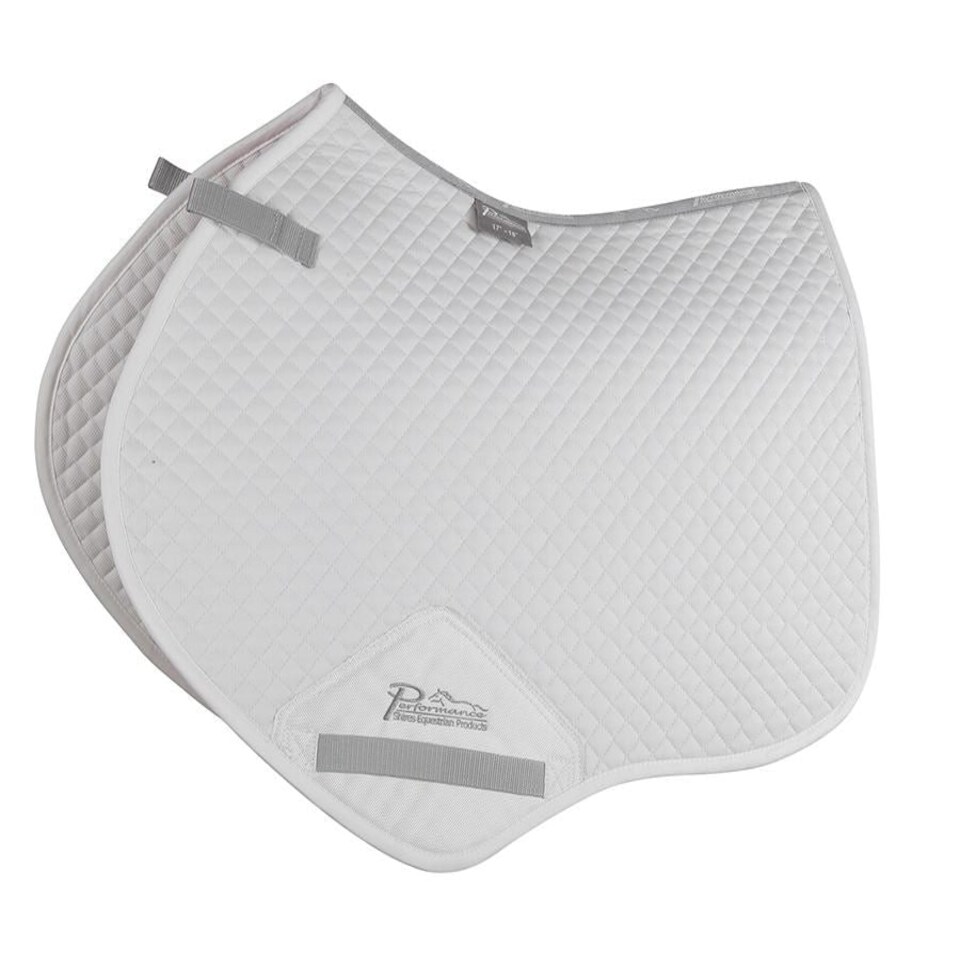 image 1 of Shires Performance Jump Saddlecloth Green | Size: 17-18 Inch
Colour: Green