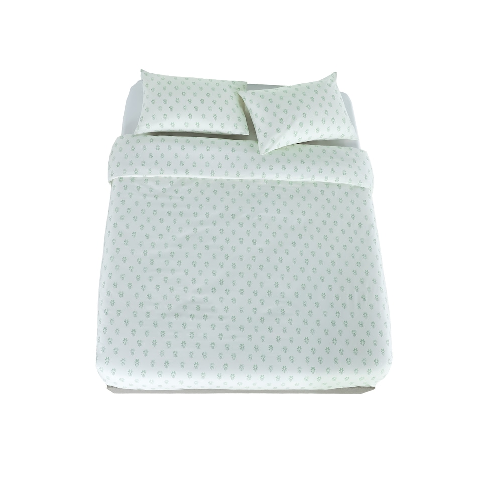 image 1 of Martex Studio Edition Sage Botanical Duvet Cover Set - King