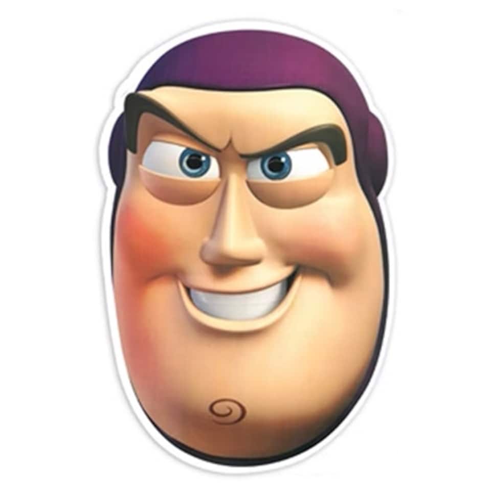 Buzz Lightyear Toy Story Disney Cardboard Face Mask