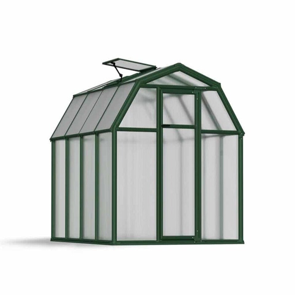 image 1 of Greenhouse Ecogrow 6 x 8 - Polycarbonate - L259 x W204 x H198 cm