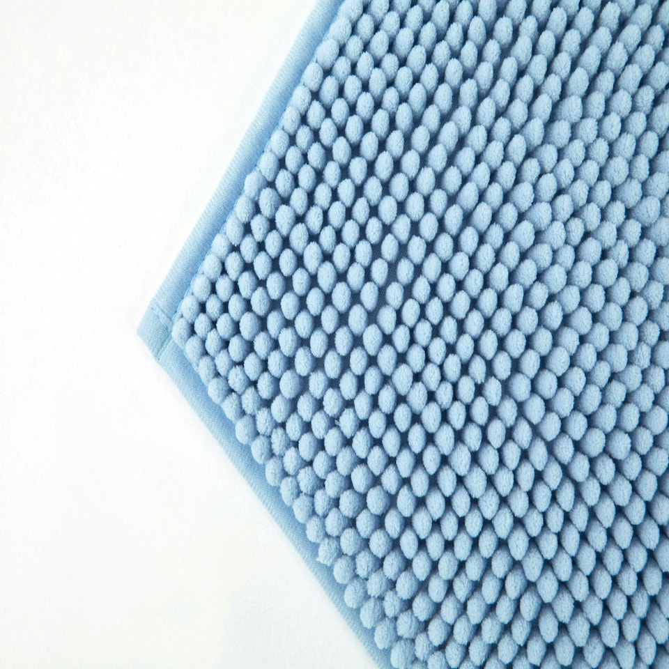image 1 of Noodle Shower Mat Bluebell