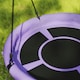 image 6 of AIYAPLAY Nest Swing Set, 100 cm Saucer Tree Swing Set for Kids, Purple