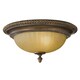 image 1 of Kelham Hall 2 Light Flush Ceiling Light Gold, Bronze, E27