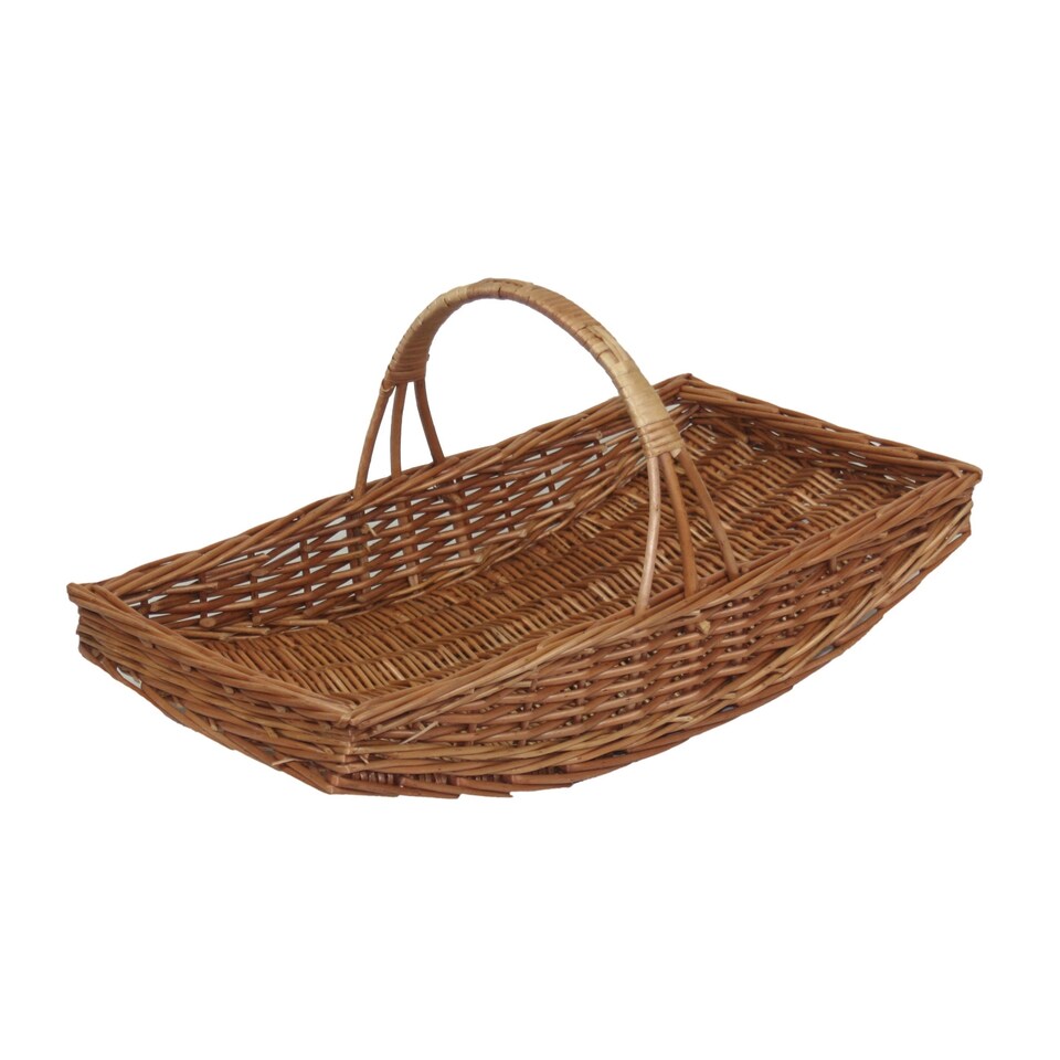 image 1 of Garden Basket Garden Trug Set of 2 | Brown | Brown | Set of 2