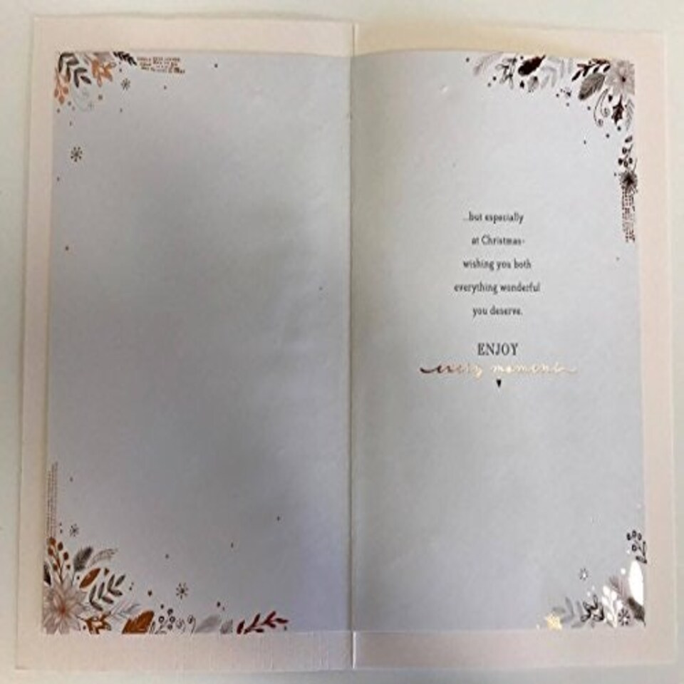 image 1 of Daughter & Your Husband Both Of You Christmas Greeting Card