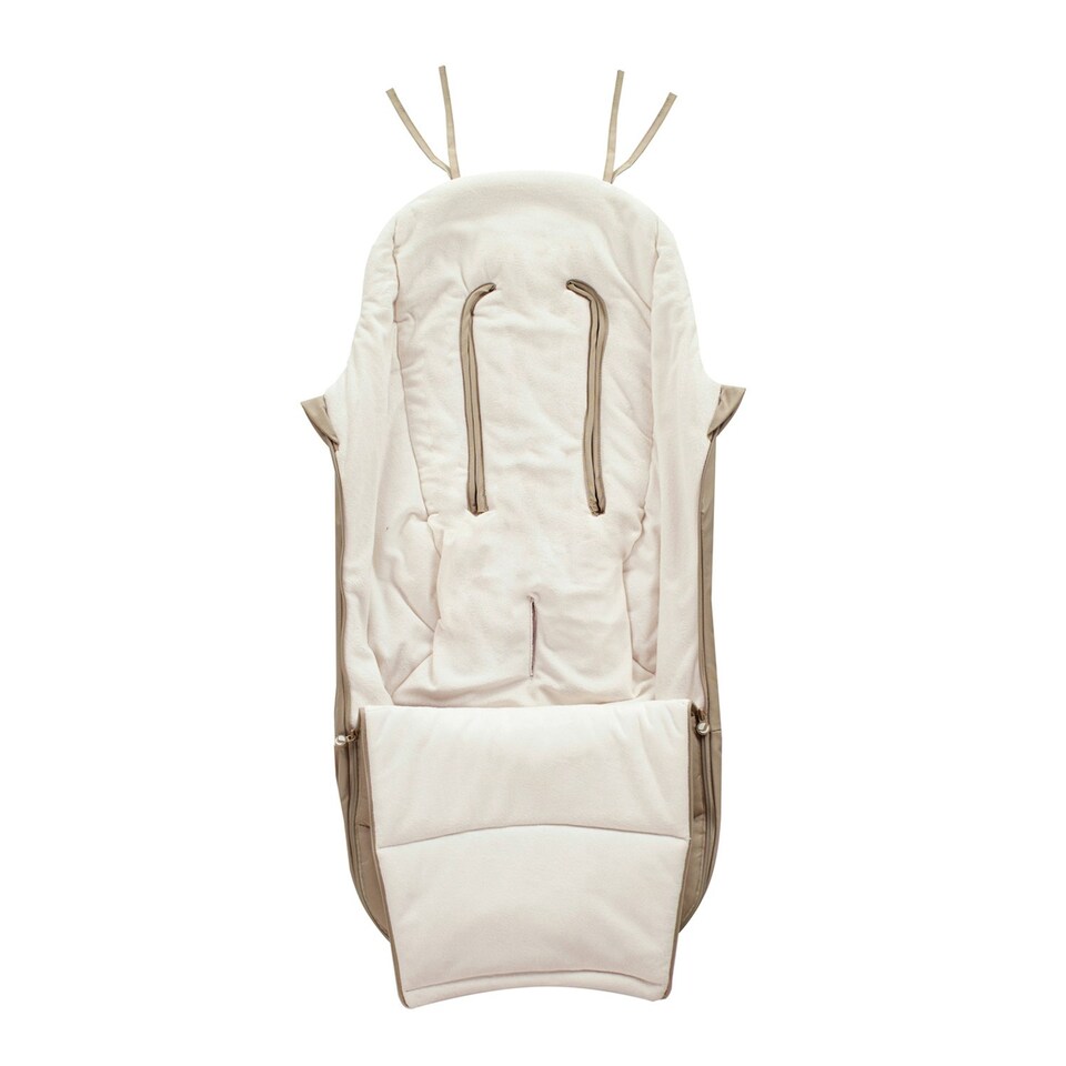 image 1 of Jane Dart Pushchair Footmuff Cream | Desert