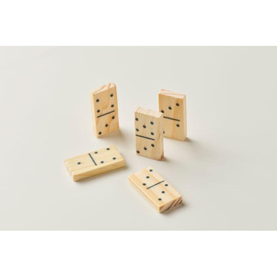 image 1 of MidOcean Domi & Cards Domino And Card Set | Bronze | Wood | 1