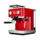 image 1 of KitchenAid Semi Automatic Espresso Machine with Burr Grinder Candy Apple