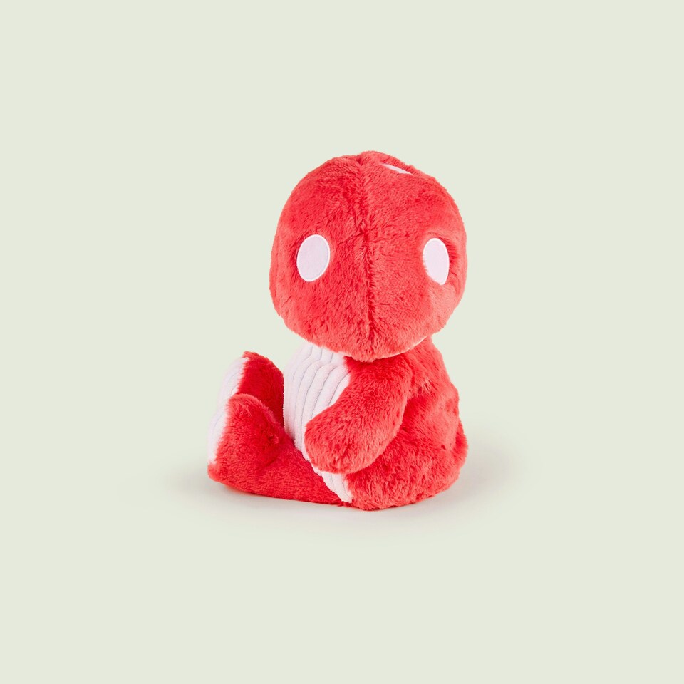 image 1 of Warmies Red Mushroom Plush Microwaveable Weighted Cuddly Toy