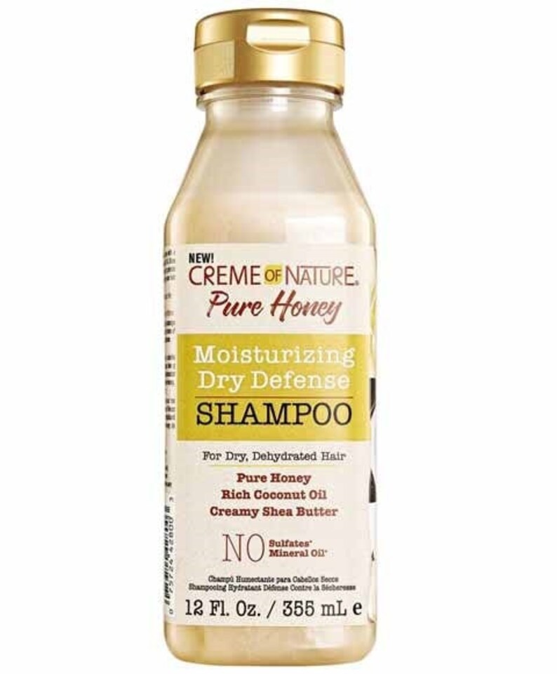 Creme Of Nature Pure Honey Moisturizing Dry Defense Shampoo 355 ml