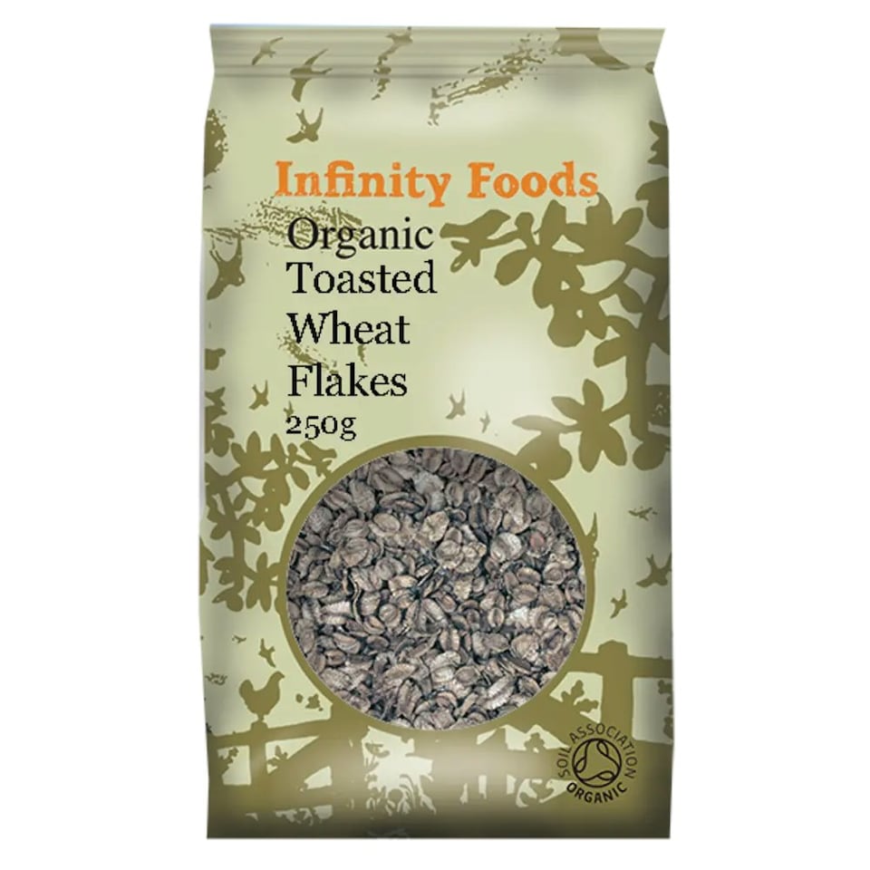 Toasted Wheat Flakes, Organic 250g (Infinity Foods) 
