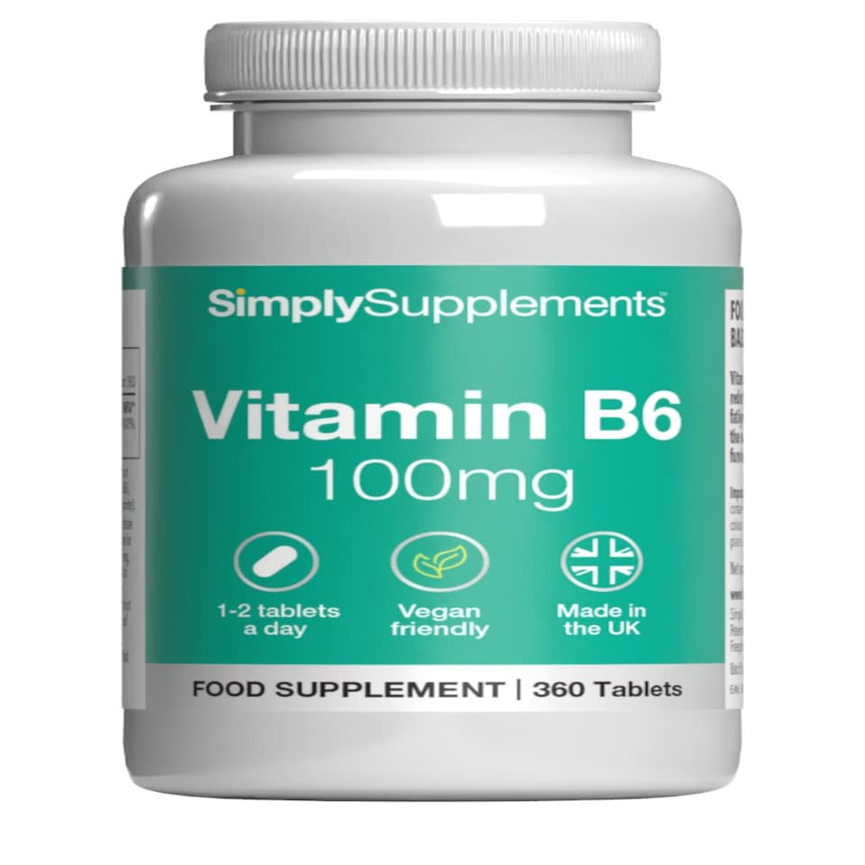image 1 of Vitamin B6 100mg - 360 Tablets
