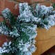 image 5 of Premier 2.7m Snow Flocked Pine Christmas Garland with Glitter Finish