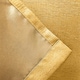 image 4 of Vogue Ochre Curtains 46 x 90 inch (117 x 229 cm) Room Darkening Eyelet Thermal Noise Reducing Curtains for Bedroom and Living Room
