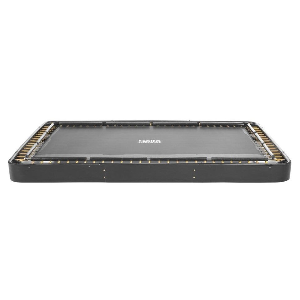 image 1 of Salta Royal Baseground 13ft x 8ft Black Rectangular Trampoline