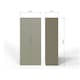 image 7 of Luno 2 Door Double Wardrobe - Ash Green Green