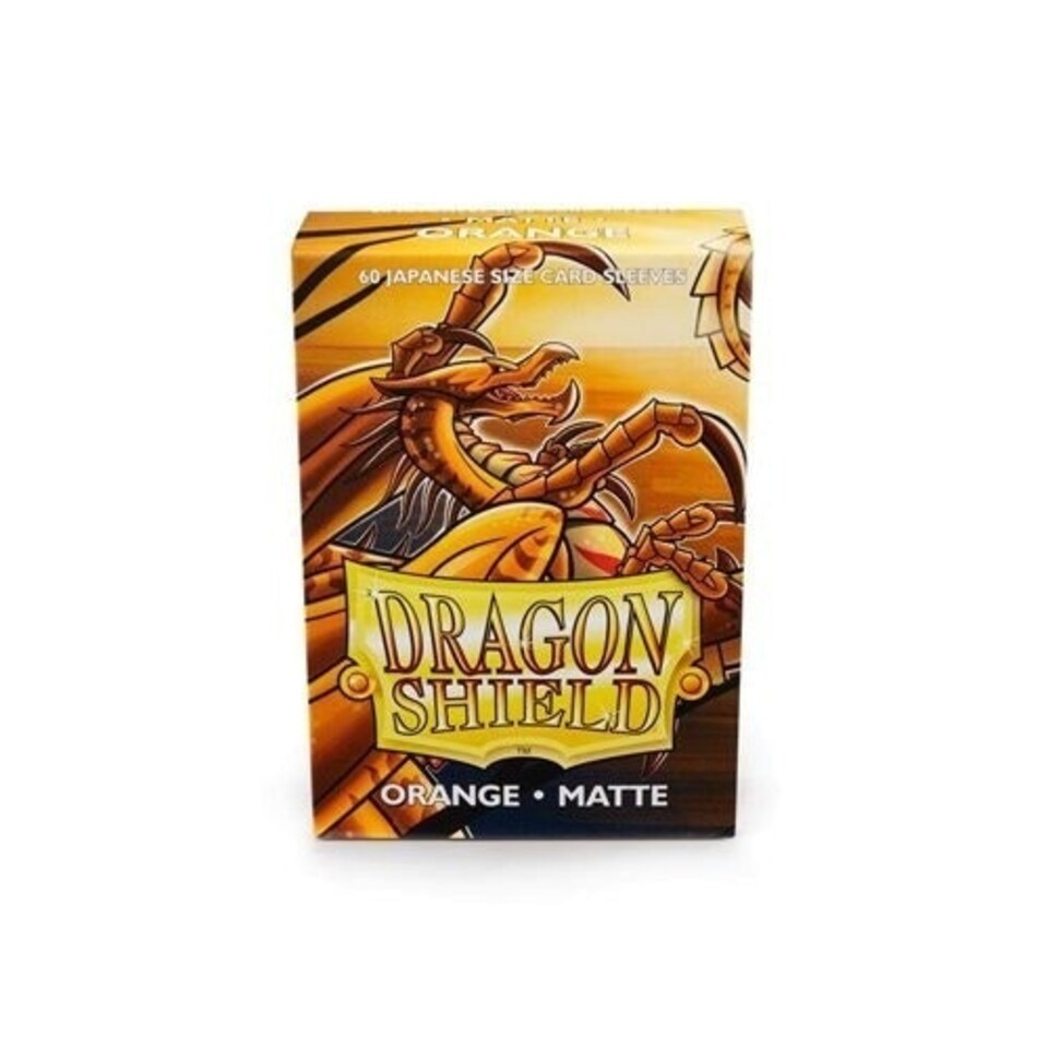 Dragon Shield - Matte Sleeves (60) - Orange