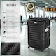 image 2 of Suitcase Set Mila - 4 hard-shell suitcases, including luggage scales and tags | Black | black | 1